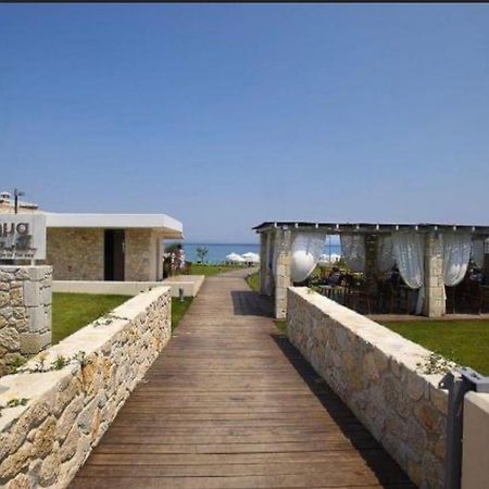Detached Villa With Sea View ハニオティス エクステリア 写真